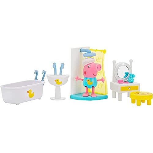 Peppa Pig Playset 並行輸入品 Spa Rooms Little 電子玩具 公式ショップ Themtransit Com