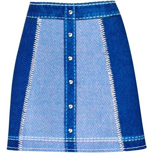 バービー ツートーン デニムスカート ファッション並行輸入