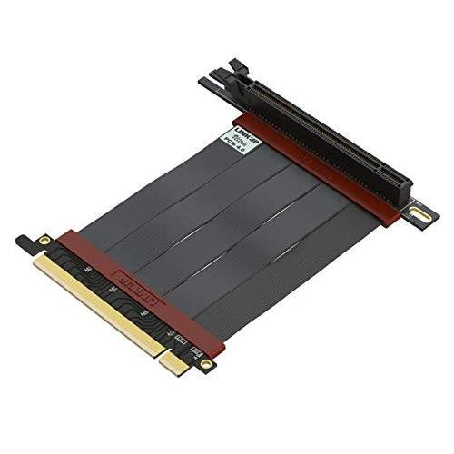 LINKUP ウルトラ PCIe 4.0 X16ライザーケーブル[RTX3090 RX6900XT x570 B550 Z590テスト済み] 超極高速