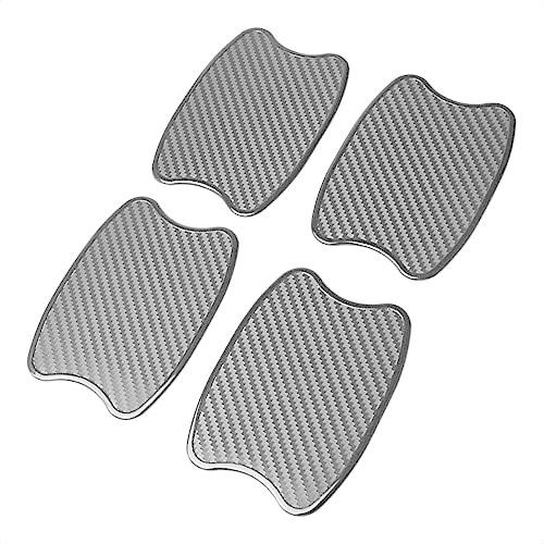 TANGSEN 車用 ドアハンドルプロテクター 車ドアハンドル カバー シール ステッカー 傷隠し保護 ガード 引っかき傷 傷防止 カーボン ドアハン