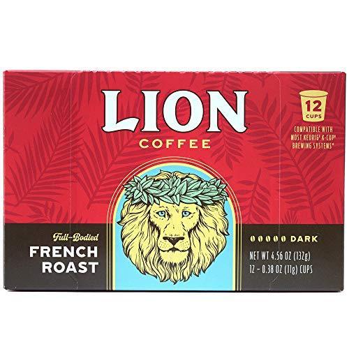 ハワイ直送品ハワイ ライオンコーヒー フレンチロースト KCup 12個入り Lion Coffee French Roast Kcup