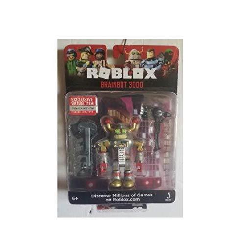 Roblox Brainbot 3000 2.5インチフィギュア バーチャルアイテムコード付き