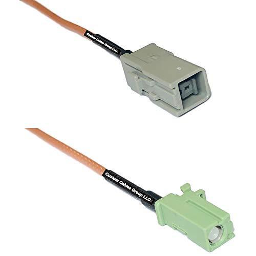 6 feet RG316 GT5-1S to Avic Green Pioneer Jack RF Pigtail Coaxial Cable【並行輸