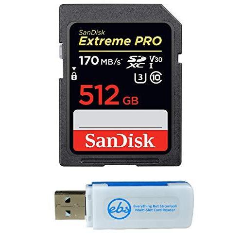 【超ポイントバック祭】 SanDisk 512GB Extreme Pro SD Memory Card SDXC UHS-I Card for Sony Alpha a7C その他周辺機器