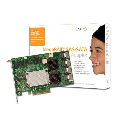 LSIロジック MegaRAID PCI Express対応 内部16ポート 3Gb/s SATA+SAS RAIDコントローラー MR-SAS840