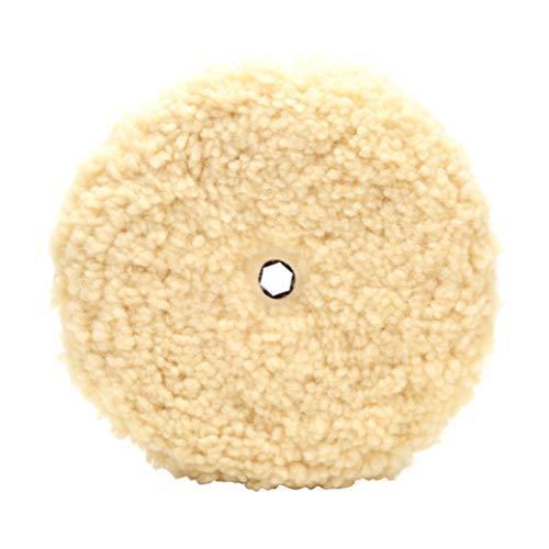 3M 5753 Perfect-It Inch Double Sided Wool Compounding Pad, Quick Connect【