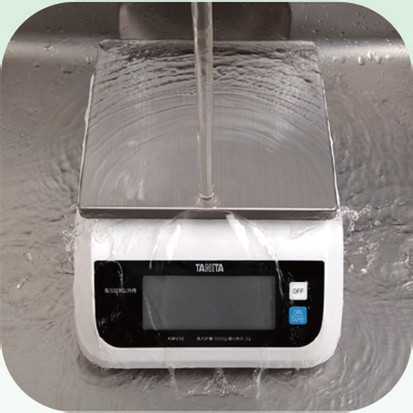 TANITA（タニタ） KW-210-WH ホワイト 2000g デジタルスケール 防水型