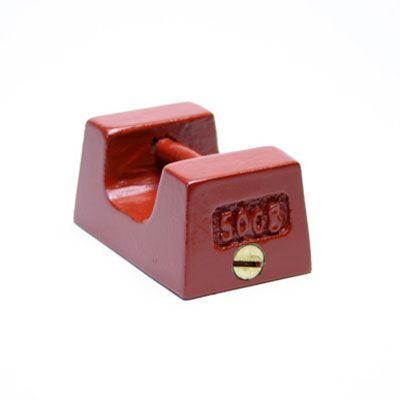 鋳鉄製枕型分銅 M1級（２級） 500g　 | 