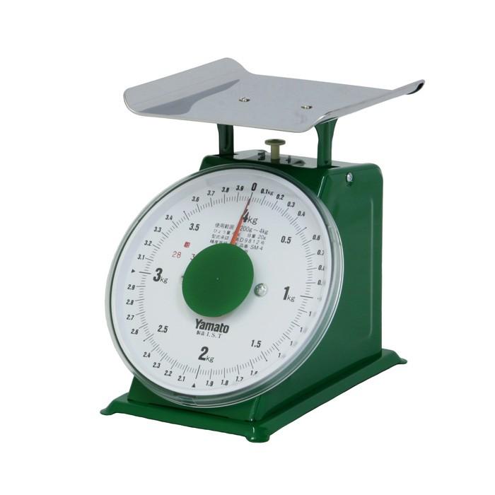 業務用 中型上皿はかり(秤) 検定品 4kg SM-4(目量20g) 大和製衡 YAMATO