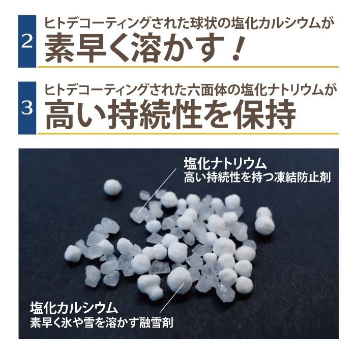 高森コーキ 融雪剤 凍結防止剤 10kg エコワンダーEX 塩化ナトリウム 塩化カルシウム 環境にやさしい｜hakarinbou｜09