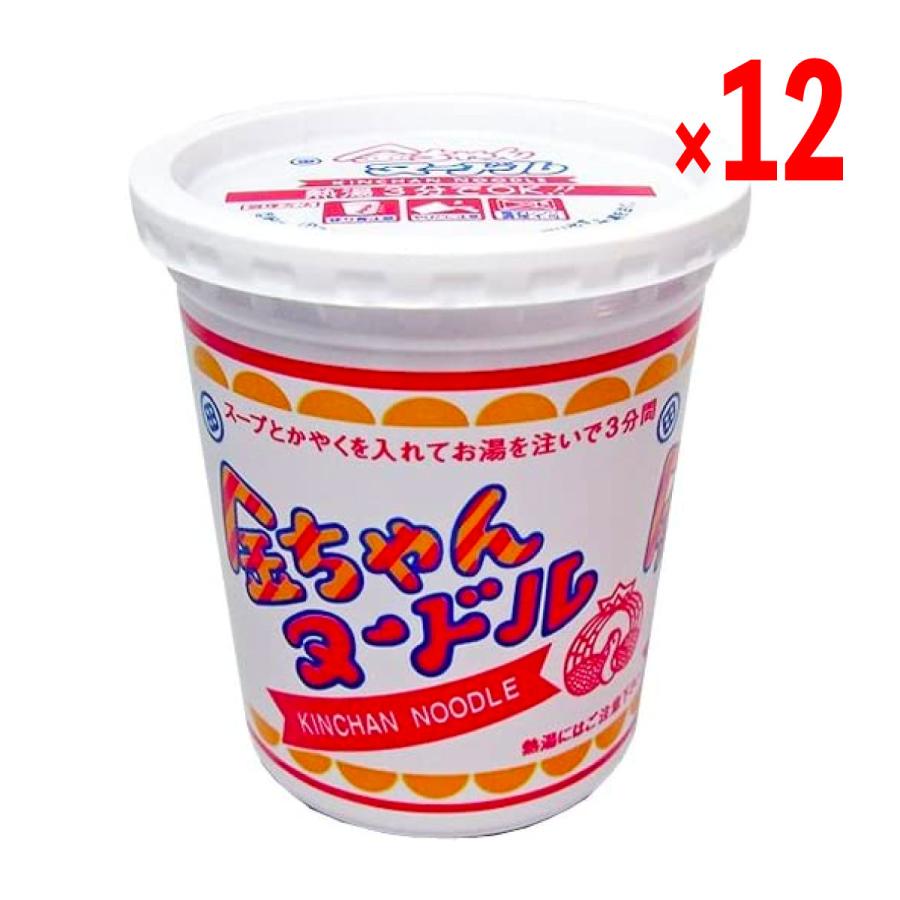 徳島製粉　金ちゃん ヌードル カップ【 カップ ラーメン しょうゆ ラーメン】 12個入【徳島ご当地グルメ】【発送重量 5kg】codeB1