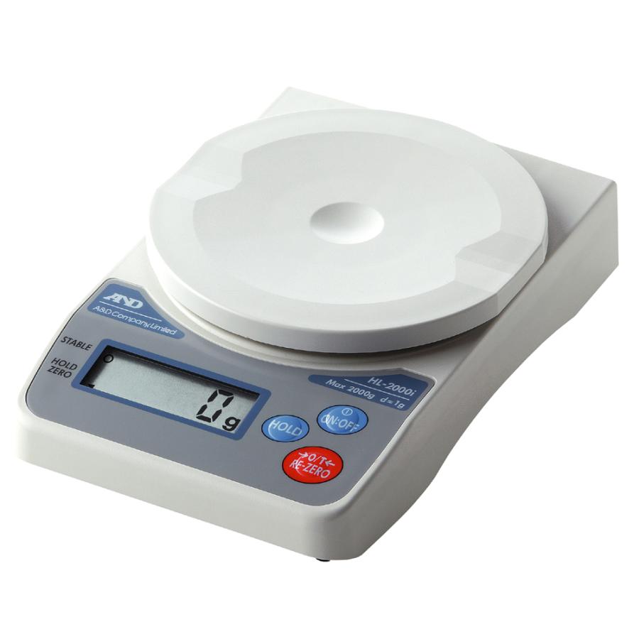 エーアンドデイ HL-2000i コンパクトデジタルスケール 2000g/1g A&D