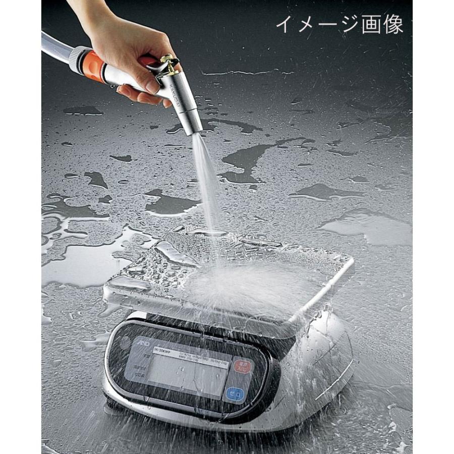 エーアンドデイ SL-20KWP 防塵・防水デジタルはかり ひょう量20kg 検定