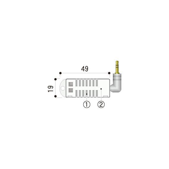 ティアンドデイ TR-3100 おんどとり温湿度センサ T&D : はかろうネット 