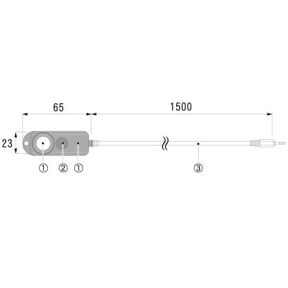 ティアンドデイ ISA-3151 TR-74Ui、RTR-754シリーズ専用 照度 ティアンドデイ ISA-3151 TR-74Ui、RTR-754シリーズ専用 照度