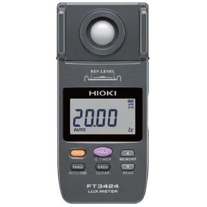 日置電機 FT3424 取引証明検定付 デジタル照度計 JIS一般AA級準拠 