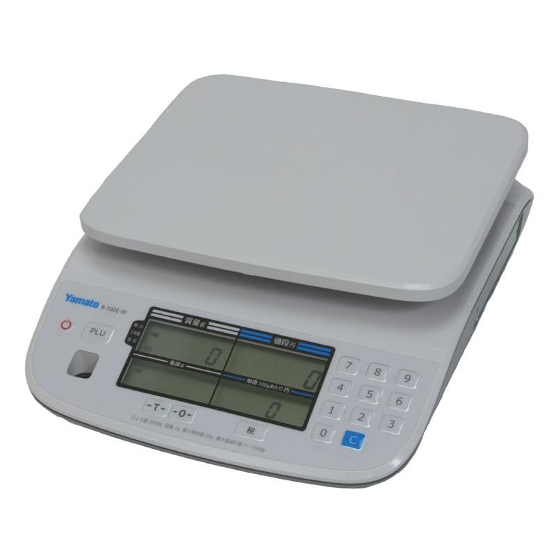 大和製衡 R-100E-W-15 ひょう量15kg 検定品 防水・防塵デジタル料金はかり YAMATO　　 | 