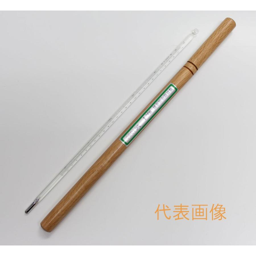 佐藤計量器 0〜50℃ No.1 棒状標準温度計30cm No.0020-01 SATO｜hakaronet