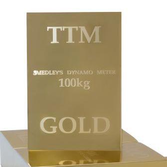 ツツミ 45周年記念特別限定品 GD100 スメドレー握力計ゴールド 100kg
