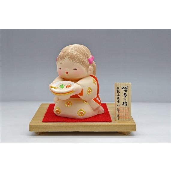 博多人形 【博多っ娘】 博多と言えばラーメン！！博多っ娘がお奨めの
