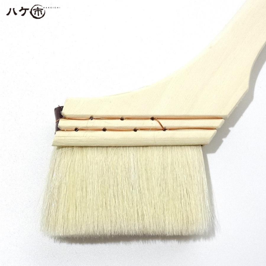 ＼お買い得セット／ ハケ市 刷毛 ハケ 特価刷毛 白毛 ニス刷毛 70mm 300本の画像