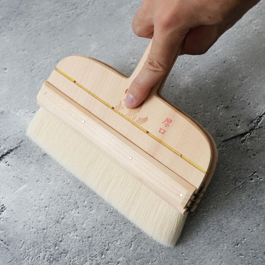 刷毛 糊刷毛 パンダ印 ハイテク刷毛 厚口 6寸 180mm ｜ ハケ市 ハケ は