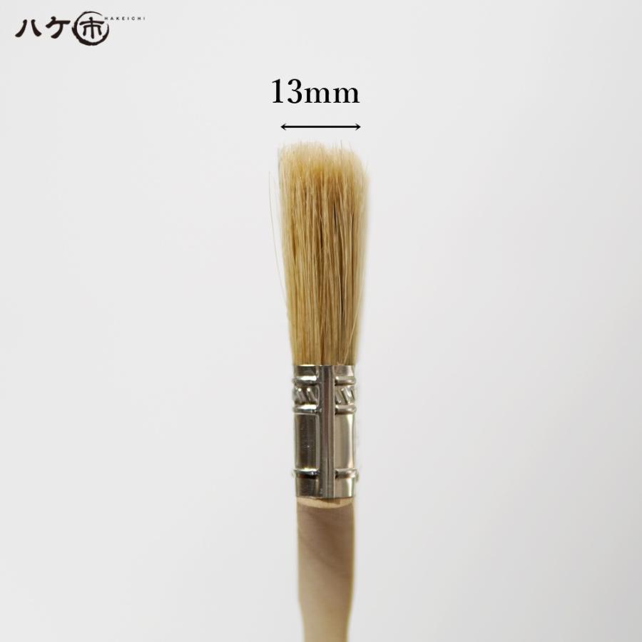 短柄 ダスター刷毛 白豚毛 2インチ 50mm 300本セット｜ラスター刷毛 お掃除 清掃 ホコリ落とし 接着剤塗布 塗装 ハケ市の画像