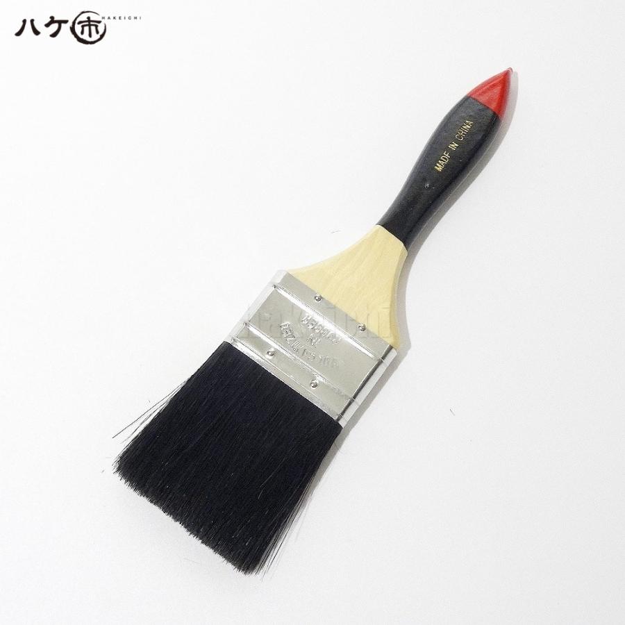 ハケ市 長毛ダスター刷毛 2.5インチ 63mm 240本入｜刷毛 ハケ ラスター刷毛 お掃除 清掃 接着剤塗布 塗装の画像