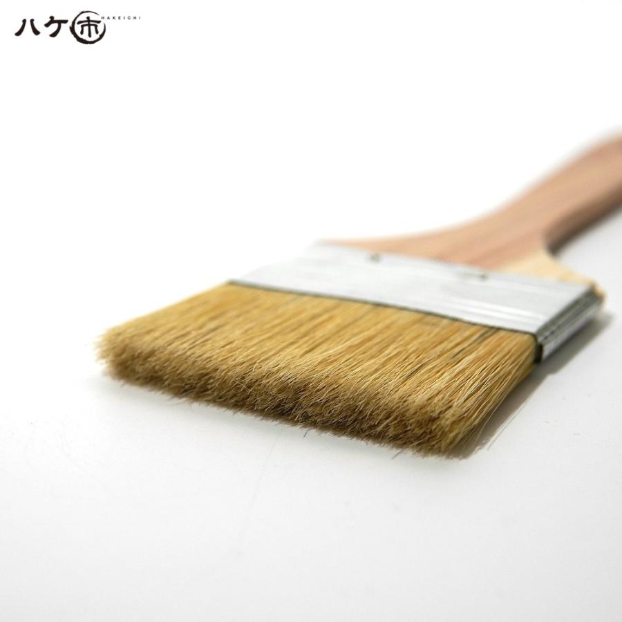 ハケ市 刷毛 ハケ 特価刷毛 左官用チリ刷毛 75mm 300本セット｜高級山羊毛 目地刷毛の画像