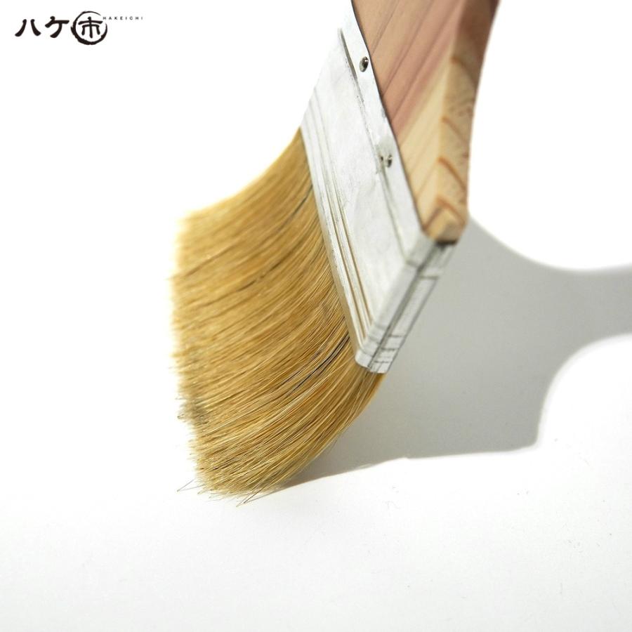 ハケ市 刷毛 ハケ 特価刷毛 左官用チリ刷毛 75mm 300本セット｜高級山羊毛 目地刷毛の画像