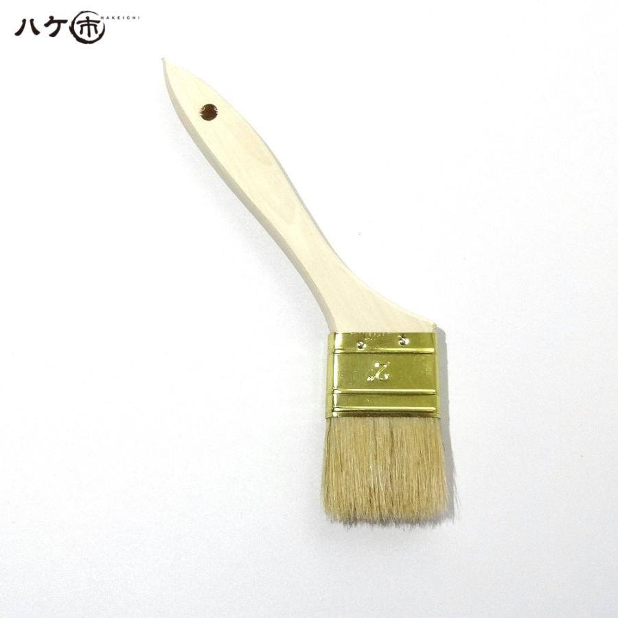 ハケ市 刷毛 白豚毛 実用刷毛 #835 20号 50mm 1本｜刷毛 ハケ 多用途
