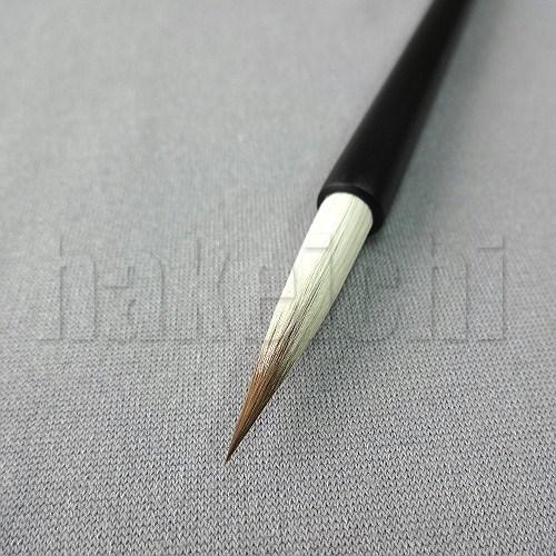 きくや筆本舗 書道筆 中筆・細筆 澄渓 白毛 (太さ 6.5mm×毛丈33mm