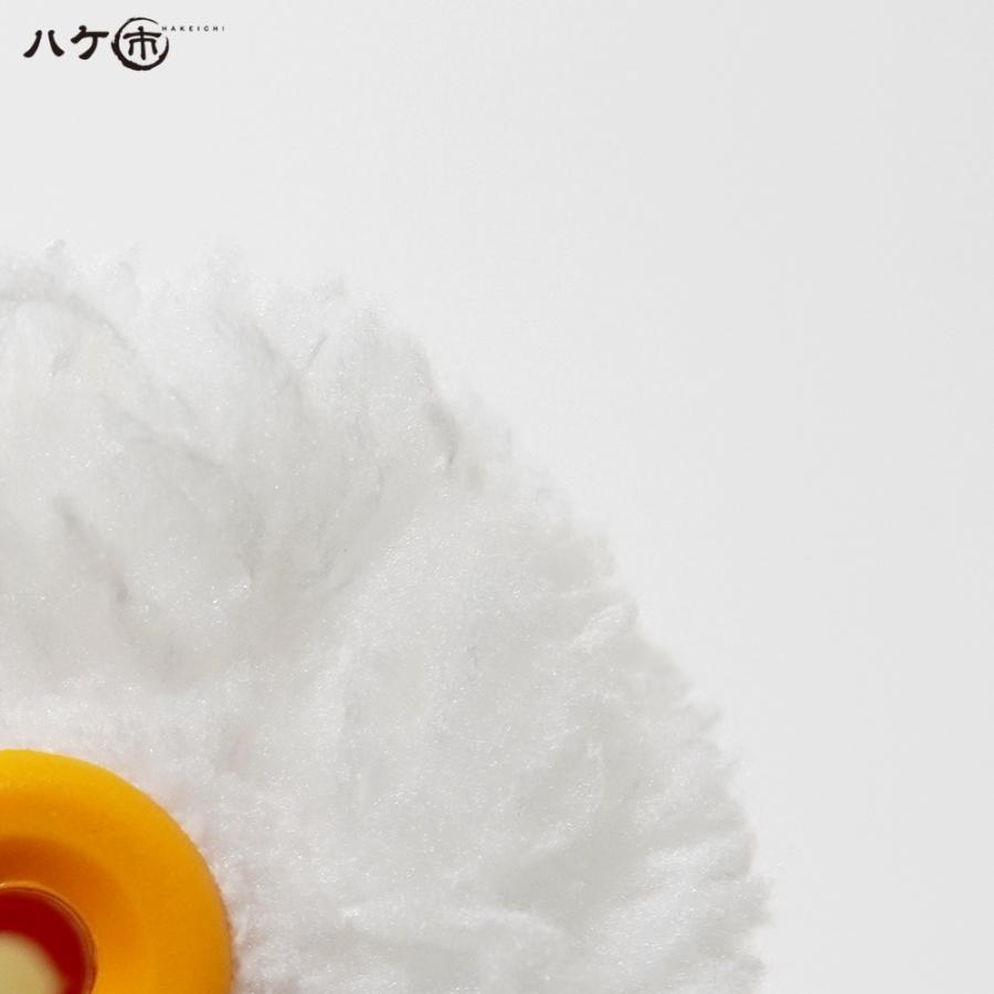 スモールローラー マイクロファイバー ホワイト 中長毛 毛丈 20mm 6