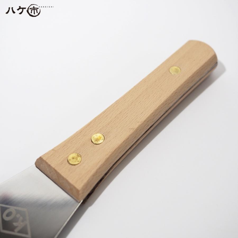 ステンレス 金ベラ KO ロスベラ 長柄 幅 120mm｜錆びに強い｜仕上げ