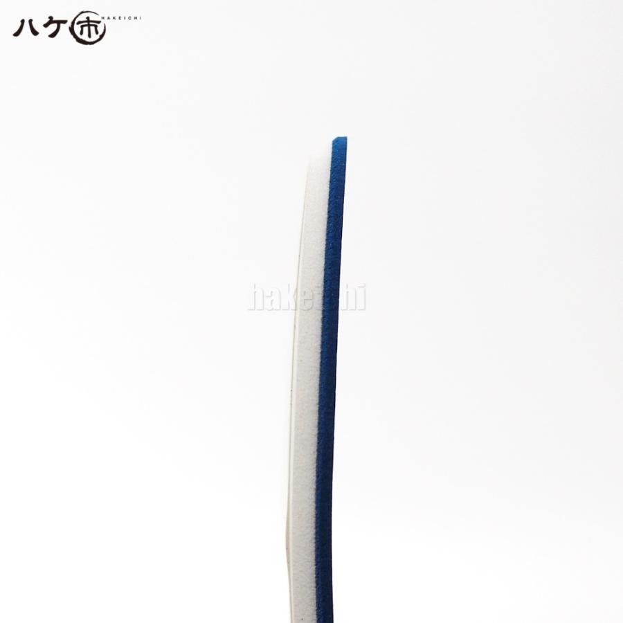 コーキングヘラ KO 仕上げベラ 円熟用替えゴム 白+青 5mm 1枚｜ 金ベラ 