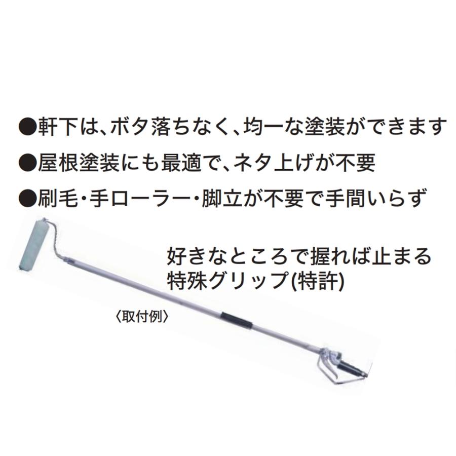 塗装機械圧送ローラー エアレス塗装機用 精和産業 圧送ローラー 【PR-20W】セット (替筒中毛