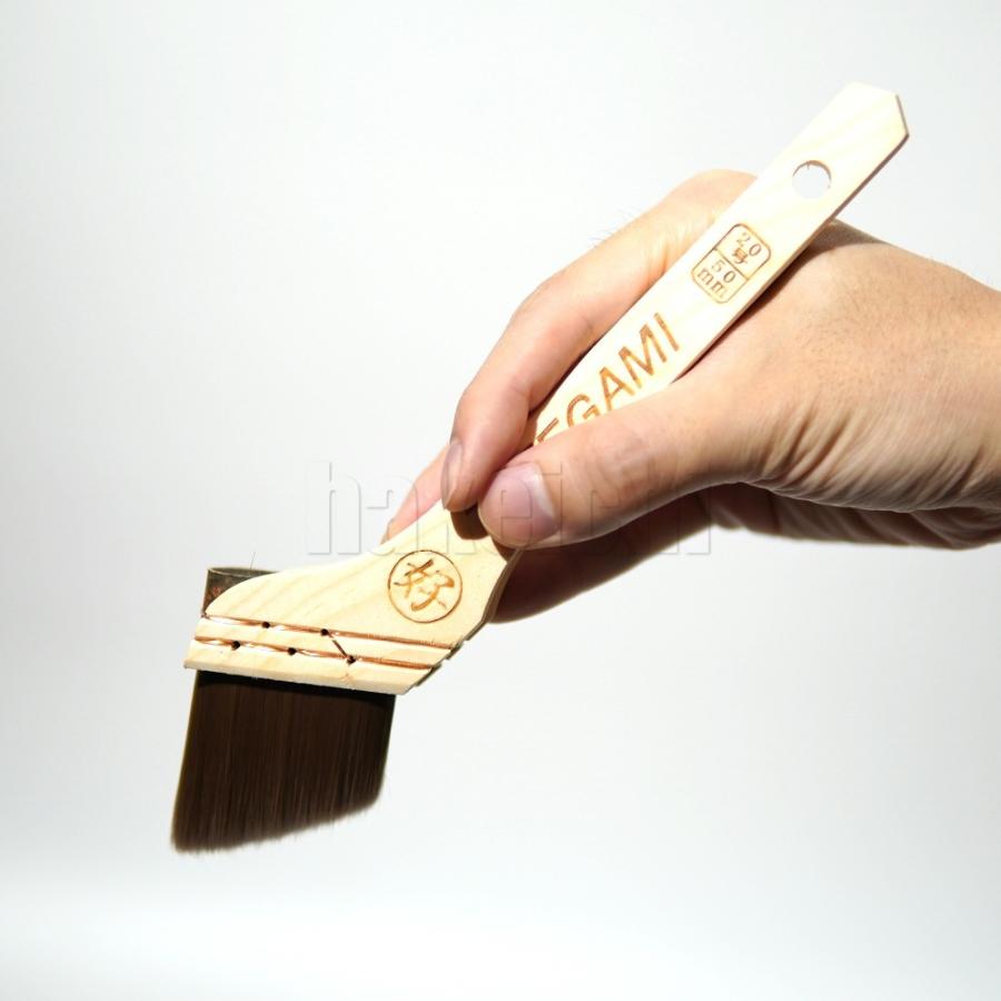 好川産業 刷毛 TATEGAMI 20号 幅 50mm 1本 ｜ 12375 マルヨシ ハケ は