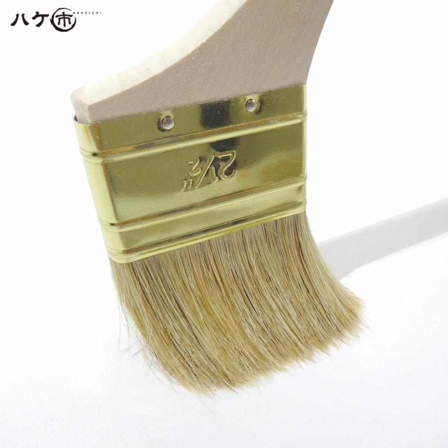 好川産業 刷毛 白豚毛 実用刷毛 #835 2.5インチ 25号 幅 60mm 1本