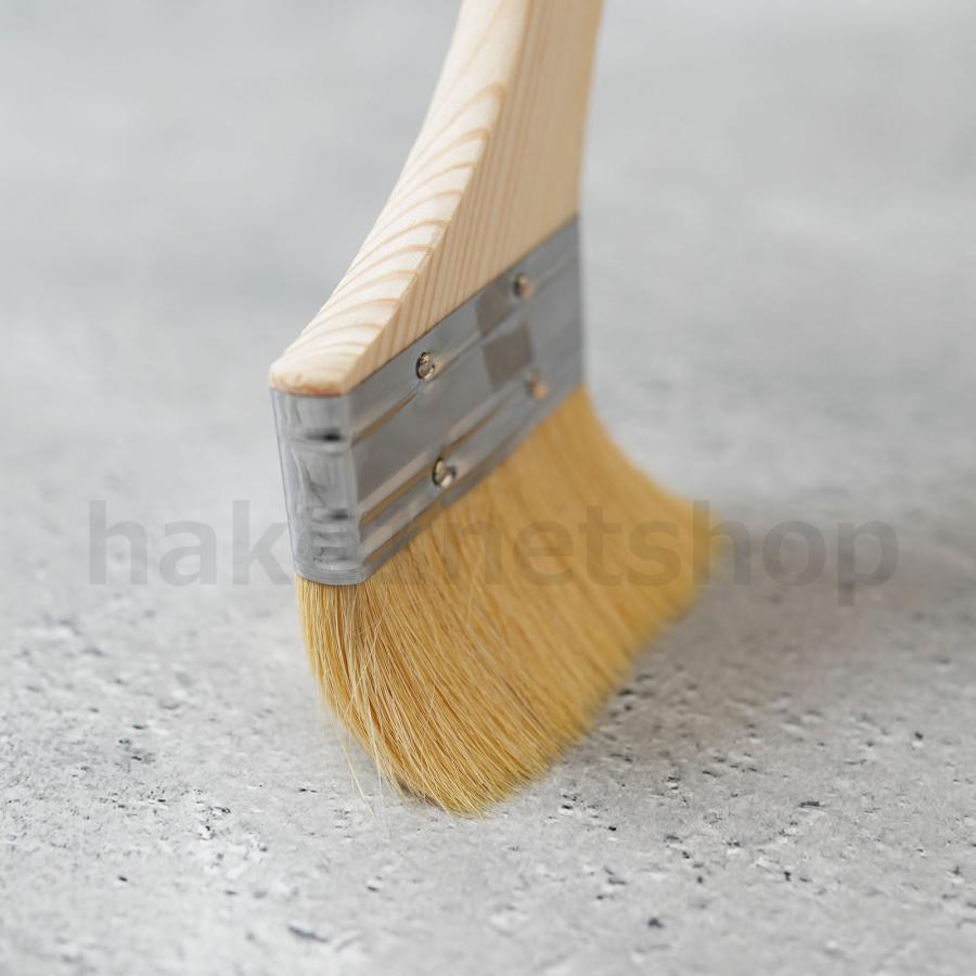 好川産業 刷毛 白山羊毛 どんたく 30号 70mm 1本 ｜ マルヨシ ダメ込み