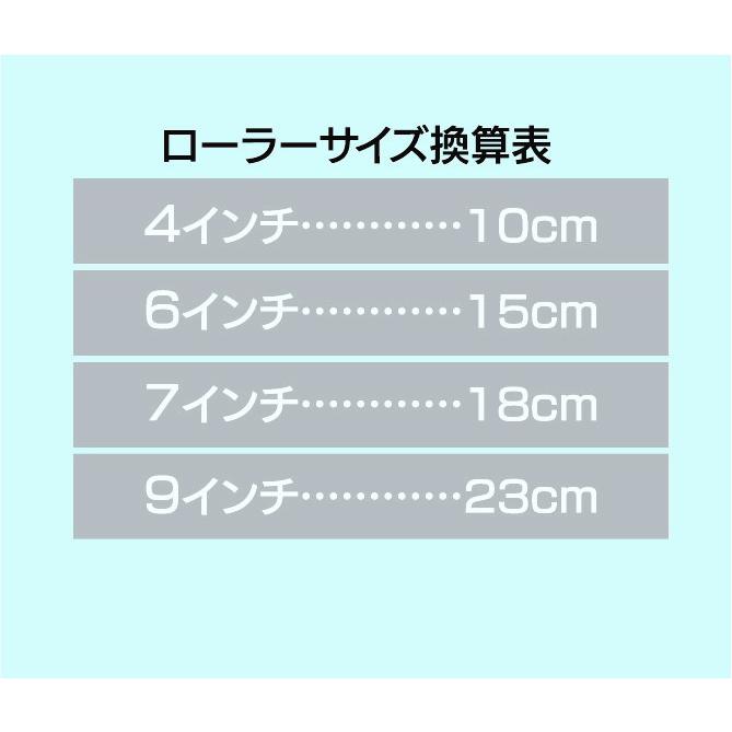 スモールタイプ ローラー 信長 (毛丈5mm) スモール 6インチ 10本入り 塗装 大塚刷毛 「テツネジローラー」脱泡用 径6φ 幅3インチ