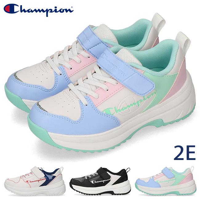 Champion（チャンピオン） スニーカー キッズ 女の子 厚底 歩きやすい