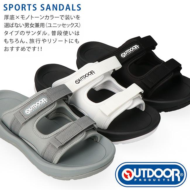 OUTDOOR PRODUCTS（アウトドアプロダクツ） サンダル メンズ 