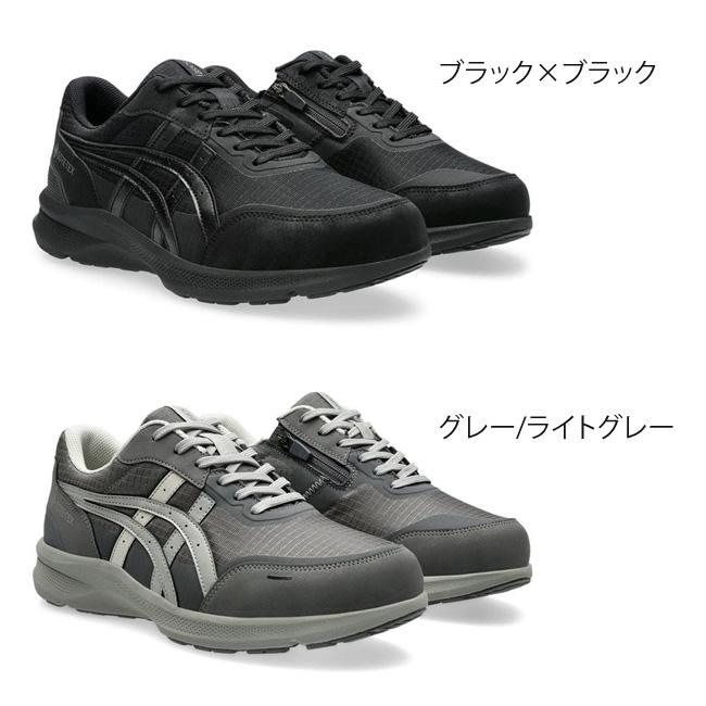 アシックスウォーキング スニーカー メンズ 歩きやすい 疲れない 疲れにくい 3E 幅広 防水 ゴアテックス 1291A063 ハダシウォーカー ウォーキングシューズ 靴の画像