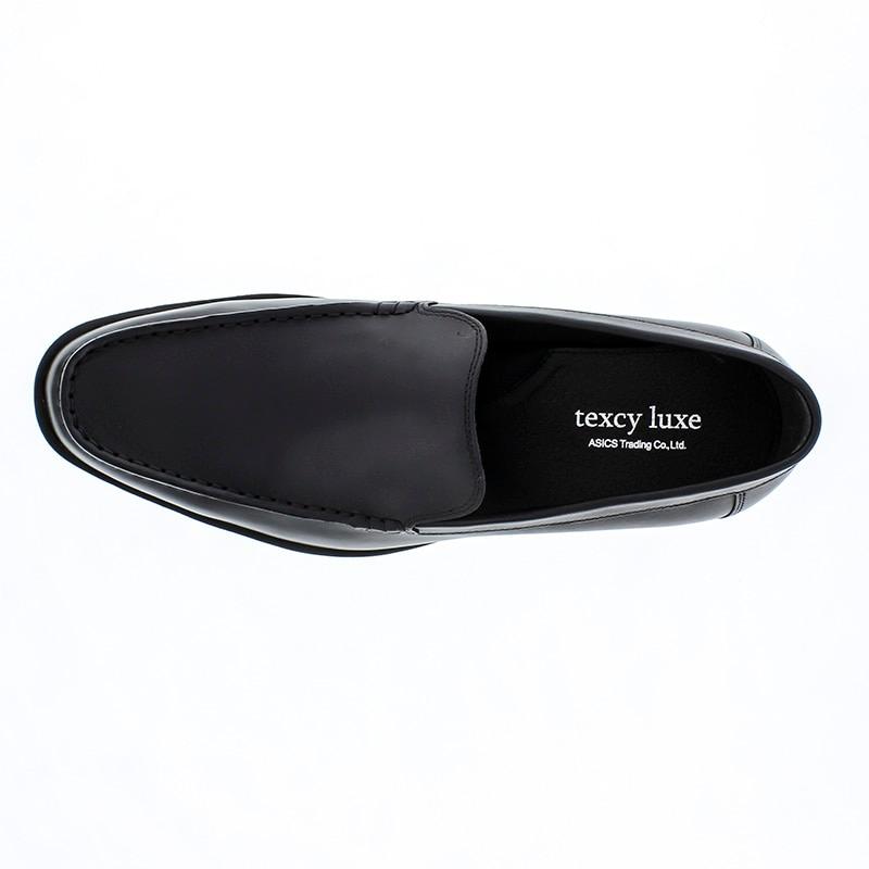 早い者勝ち❣️yoibio Luxe Short ダークグレー texcy luxe テクシーリュクス ビジネスシューズ 本革 3E 黒 茶