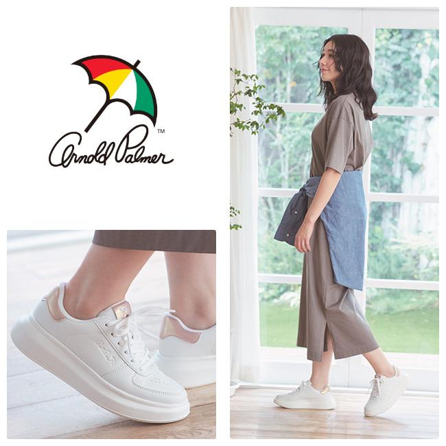 Arnold Palmer（アーノルドパーマー） スニーカー レディース 厚底