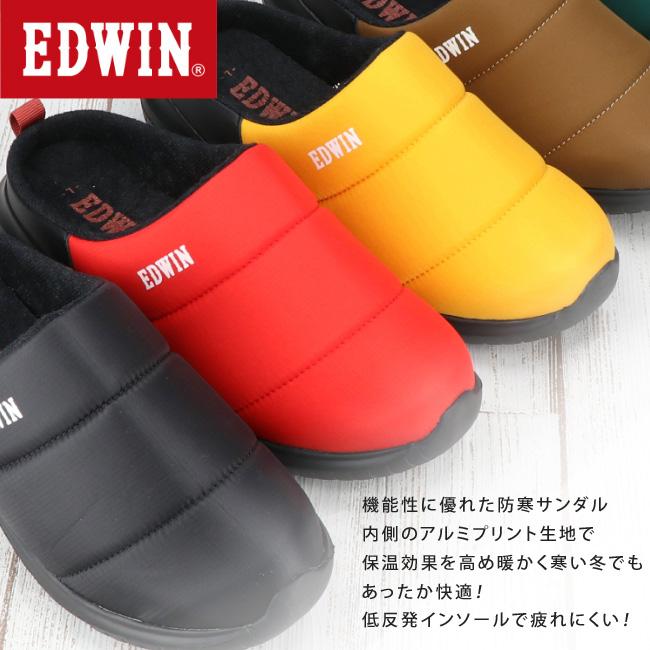 EDWIN（エドウィン） サボサンダル レディース 歩きやすい 履きやすい