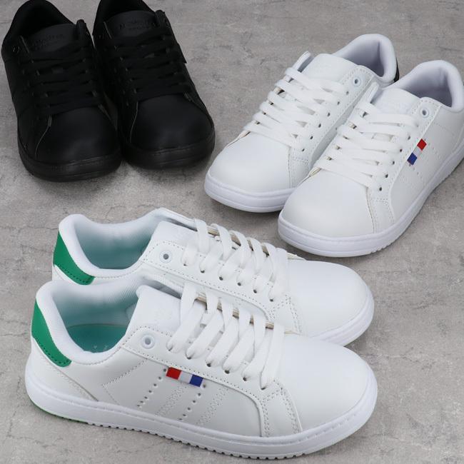 スニーカー ローカット レディース コートスニーカー 白スニーカー 黒