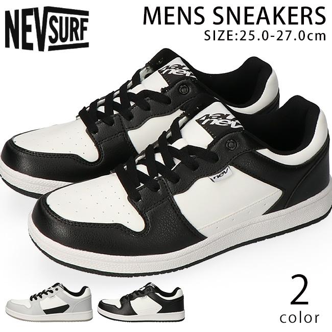NEV SURF（ネブサーフ） スニーカー メンズ 軽量 ローカット 履き