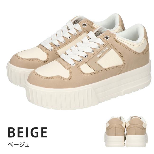 NEV SURF（ネブサーフ） スニーカー レディース 厚底 軽量 幅広 履き