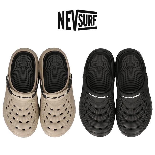 NEV SURF（ネブサーフ） サンダル メンズ サボサンダル 軽量 厚底 幅広